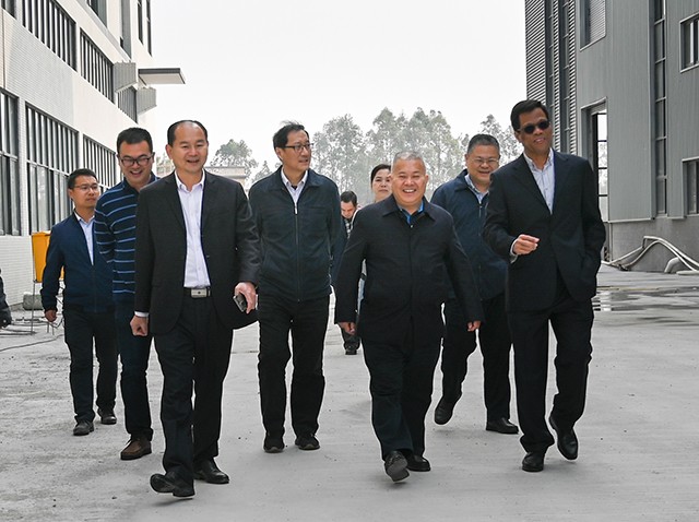 暖暖春風來--江門市政協領導蒞臨我司視察指導工作