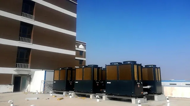 蘭州新區圓通物流園采暖+熱水工程